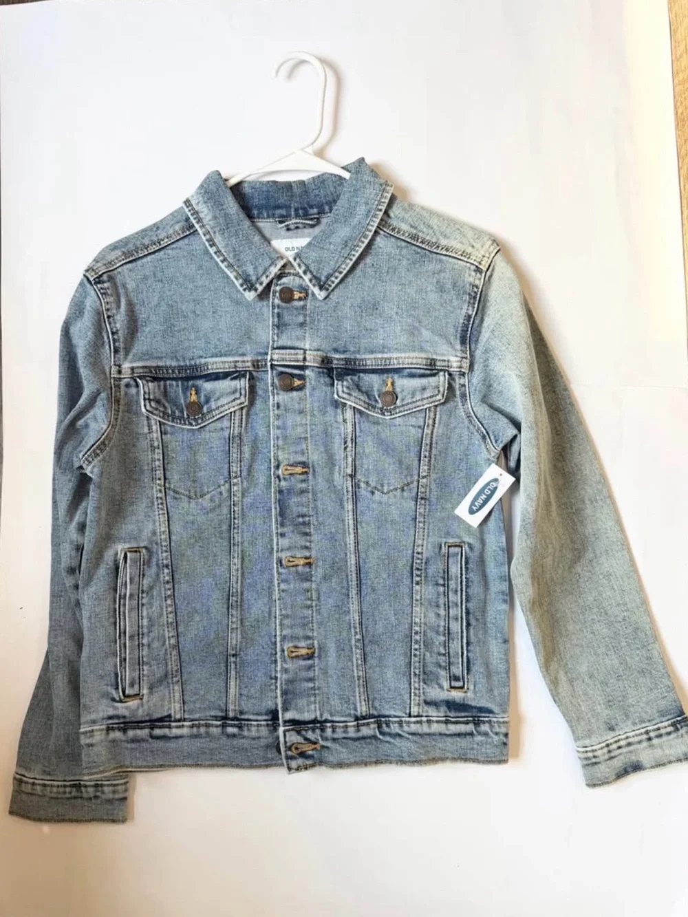 Old Navy Light Wash Kids Denim Jacket